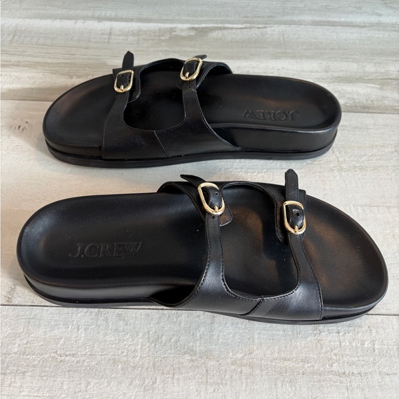 J. Crew Leather Colbie Sandals 7 - Picture 5 of 5